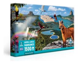 Quebra Cabeça Panorâmico Natureza Brasileira 1500pçs Toyster