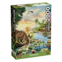 Quebra Cabeça Pantanal 2000 Peças Grow