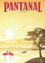 Quebra cabeça Pantanal 98 x 70cm 1014 peças