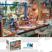 Quebra-Cabeça para Adultos 1000 Peças - Decoração, Brinquedo Educativo e Divertido para Família