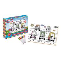 Quebra-Cabeça para Colorir Little Tikes para Crianças a partir de 4 Anos Xalingo - 59043