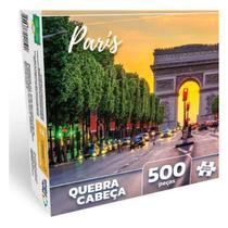 Quebra Cabeça Paris 500 Peças Puzzle Premium