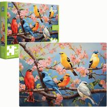 Quebra-cabeça Pássaros na Cerejeira Mentes Ativas 300 peças