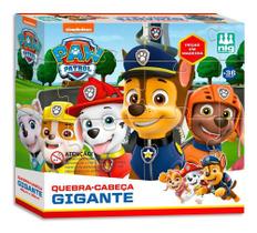 Quebra Cabeça Patrulha Canina Gigante 16 Peças Infantil Nig Quebra Cabeça Patrulha Canina Gigante 16 Peças Infantil Nig