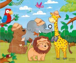 Quebra-Cabeça Pedagógico 24 peças, opções de temáticas infantis Tilibra Quebra-Cabeça Pedagógico 24 peças, opções de temáticas infantis Tilibra