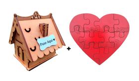 Quebra Cabeça Pedido De Casamento Mdf Casar Presente Criativo