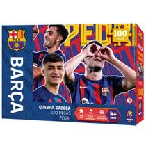 Quebra Cabeça Pedri Barcelona Futebol Barça Barça 100 Peças Quebra Cabeça Pedri Barcelona Futebol Barça Barça 100 Peças