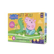 Quebra-cabeça Peppa-Pig George e o seu Amigo 24 Peças - Mimo Brinquedos