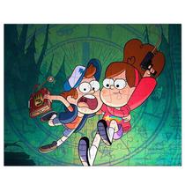 Quebra-Cabeça Personalizado 90 Peças - 20 cm x 30 cm Gravity Falls (BD60) Quebra-Cabeça Personalizado 90 Peças - 20 cm x 30 cm Gravity Falls (BD60)