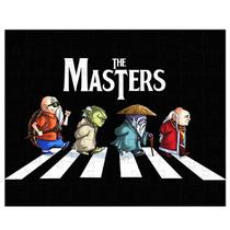 Quebra-Cabeça Personalizado 90 Peças - 20 cm x 30 cm Mestres Yoda Kame Magos (BD61) Quebra-Cabeça Personalizado 90 Peças - 20 cm x 30 cm Mestres Yoda Kame Magos (BD61)