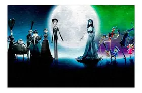 Quebra-cabeça Personalizado A Noiva Cadaver 48 Peças