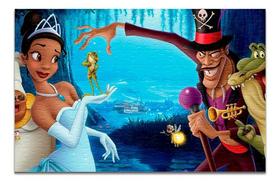 Quebra-cabeça Personalizado A Princesa E O Sapo 60 Peças
