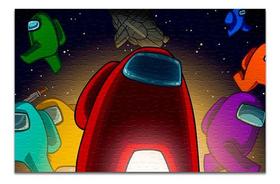 Quebra-cabeça Personalizado Amongus 48 Peças