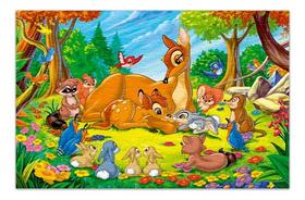 Quebra-cabeça Personalizado Bambi 48 Peças Quebra-cabeça Personalizado Bambi 48 Peças