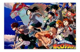 Quebra-cabeça Personalizado Boku No Hero Academia 48 Peças Quebra-cabeça Personalizado Boku No Hero Academia 48 Peças