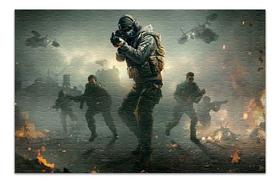 Quebra-cabeça Personalizado Call Of Duty 48 Peças