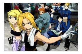 Quebra-cabeça Personalizado Fullmetal Alchemist 48 Peças Quebra-cabeça Personalizado Fullmetal Alchemist 48 Peças