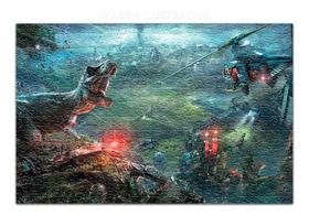 Quebra Cabeça Personalizado Jurassic World Evolution 120 Pçs