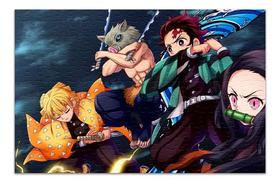 Quebra-cabeça Personalizado Kimetsu No Yaiba 48 Peças Quebra-cabeça Personalizado Kimetsu No Yaiba 48 Peças