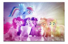 Quebra-cabeça Personalizado My Little Pony 60 Peças