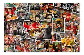 Quebra-cabeça Personalizado One Piece Luffy 48 Peças Quebra-cabeça Personalizado One Piece Luffy 48 Peças