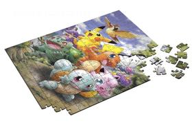 Quebra Cabeça Personalizado Pokemon Primeira Geraçao 120 Pç Quebra Cabeça Personalizado Pokemon Primeira Geraçao 120 Pç