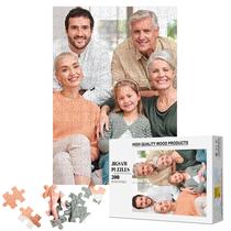 Quebra-cabeça personalizado Quebra-cabeça de madeira personalizado de 200 peças com caixa