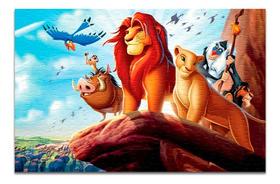 Quebra Cabeça Personalizado Rei Leão 120 Peças Quebra Cabeça Personalizado Rei Leão 120 Peças