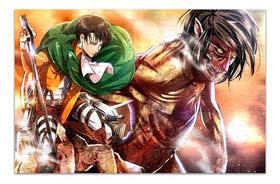 Quebra-cabeça Personalizado Shingeki No Kyojin 48 Peças