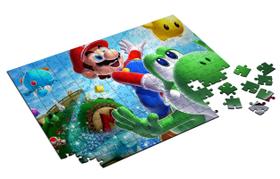 Quebra-cabeça Personalizado Super Mario Bros 48 Peças - Pomps Geek