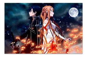 Quebra Cabeça Personalizado Sword Art Online 60 Peças