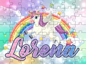 Quebra-Cabeça Personalizado Tema Aniversário Unicórnio