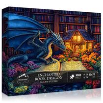 Quebra-cabeça PICKFORU Dragon Enchanted Book 1000 peças