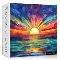 Quebra-cabeça PICKFORU Impossible 1000 Pieces Ocean Sunset Quebra-cabeça PICKFORU Impossible 1000 Pieces Ocean Sunset