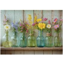 Quebra-cabeça PICKFORU Whispering Blooms Summer Flower Garden 1000 unidades Quebra-cabeça PICKFORU Whispering Blooms Summer Flower Garden 1000 unidades