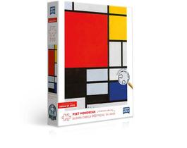 Quebra-cabeça Piet Mondrian 500 Peças - Toyster