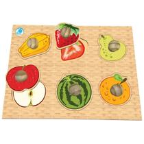 Quebra cabeça pinão frutas - simque - 737