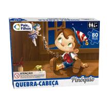 Quebra-cabeça - Pinóquio - 80 peças