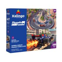 Quebra-Cabeça Pisando Fundo 2x100 200 Peças Xalingo - 20598 Quebra-Cabeça Pisando Fundo 2x100 200 Peças Xalingo - 20598