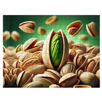 Quebra-Cabeça Pistache Abstract De 300 Peças Em Mdf