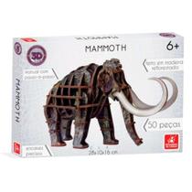 Quebra-Cabeça Planet Adventure Mammoth 3D - Madeira - 5445 - Brincadeira de Criança