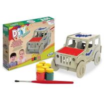 Quebra Cabeça Playset Carrinho Para Pintura 3D - Xalingo