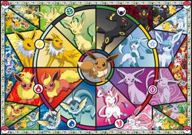 Quebra-Cabeça Pokémon Eevee's Stained Glass 500 Peças - Buffalo Games