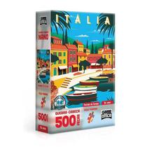 Quebra-Cabeça Postais da Europa Itália 500 Peças Toyster 2616C