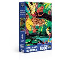 quebra-cabeça Postais do Brasil - Natureza - 500 peças nano - Game Office