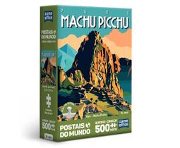 Quebra-cabeça Postais do Mundo: Peru - Machu Picchu 500 nano peças