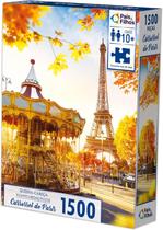 Quebra Cabeça Premium 1500 Peças Carossel De Paris Puzzle