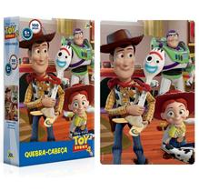 Quebra Cabeça Premium Encapado Toy Story Woody Buzz Jessie e Garfinho - Disney Pixar - 100 Peças - Toyster - 2630