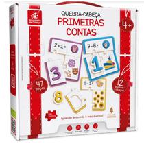 Quebra cabeça primeiras contas 47 pecas - brincadeira de criança - 2242 Quebra cabeça primeiras contas 47 pecas - brincadeira de criança - 2242