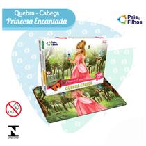 Quebra-Cabeça Princesa Encantada 100 Peças Puzzle Infantil - Pais&Filhos